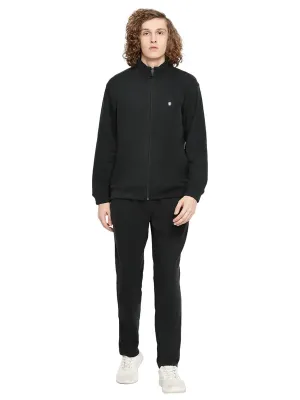 Octave Men Green Fleece Tracksuits